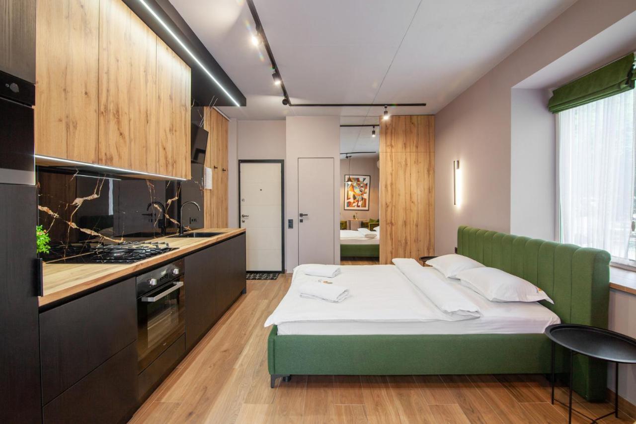 Leogrand Apartments On Shevchenka 38-1 ลวีฟ ภายนอก รูปภาพ